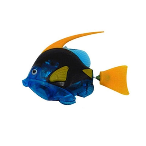 Swim Electronic Battery Powered Fish Toy Interactive Toys Robotic Pet for Kid Bathing Fishing Tank Decorating Act Like Real Fish