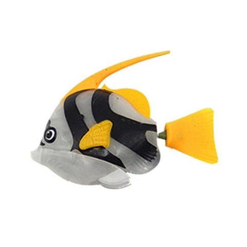 Swim Electronic Battery Powered Fish Toy Interactive Toys Robotic Pet for Kid Bathing Fishing Tank Decorating Act Like Real Fish