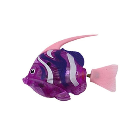 Swim Electronic Battery Powered Fish Toy Interactive Toys Robotic Pet for Kid Bathing Fishing Tank Decorating Act Like Real Fish