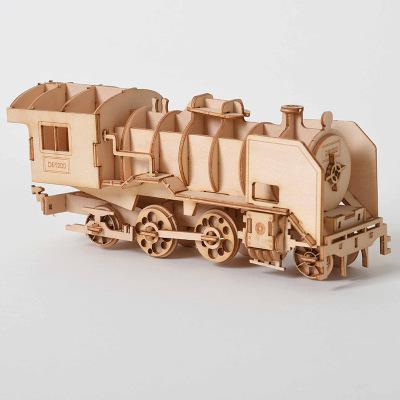 Laser Cutting DIY  Sailing Ship Toys 3D Wooden Puzzle Toy Assembly Model Wood Craft Kits Desk Decoration for Children Kids