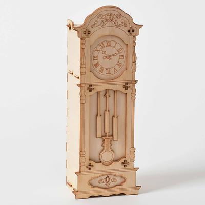 Laser Cutting DIY  Sailing Ship Toys 3D Wooden Puzzle Toy Assembly Model Wood Craft Kits Desk Decoration for Children Kids