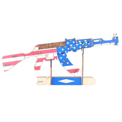 Laser Cutting DIY  Sailing Ship Toys 3D Wooden Puzzle Toy Assembly Model Wood Craft Kits Desk Decoration for Children Kids