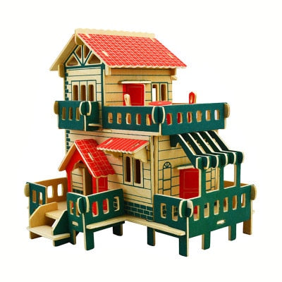 Laser Cutting DIY  Sailing Ship Toys 3D Wooden Puzzle Toy Assembly Model Wood Craft Kits Desk Decoration for Children Kids