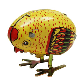 New Arrival Classical Wind Up Chick Tin Toy Clockwork Spring Pecking Chick Toys For Children Vintage Style For Kids