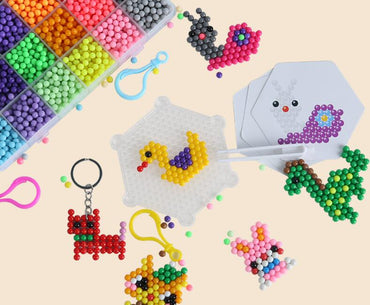 Magic beads perler pegboard sticky Water beads Accessories fuse beads jigsaw puzzle beadbond educational toys diy