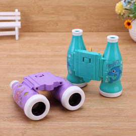 11 X 8 cm Kids Cola Design Binoculars Telescope Magnification Focusable Telescope Educational Toys Children's Classic Toy Gifts