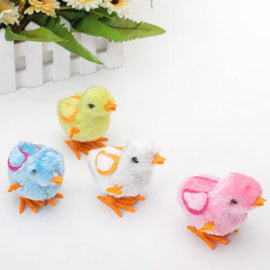 Kids Classic Tin Wind Up Toys Stuffed Chicken Chain Clockwork Chick Chicken Gifts For Kids Boys Girls Randomly Educational Toys