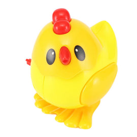 Classic Cute Little Chick Bouncing Animal Clockwork Wind-up Education Kids Toy