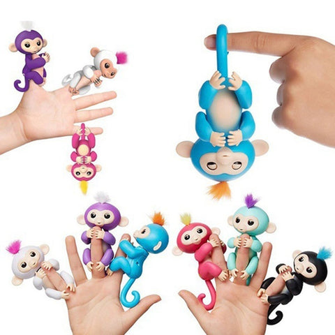 Finger Baby Monkey Interactive Baby Pet Intelligent Toy Tip Monkey Smart Electronic Pet Finger MonkeyToys