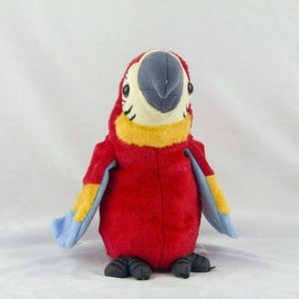Talking Record Cute Parrot Waving Wings Electronic Pet  Stuffed Plush Toy Educational Toy for Kids Birthday Gift Boy Girl New