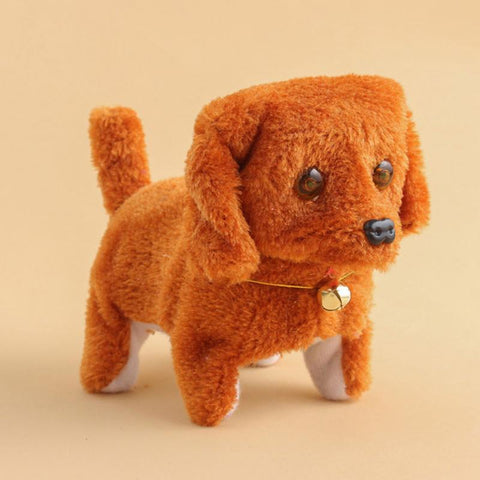 New Electronic Dog Toys Cute Animal Battery Plush Walking Barking Electronic Pets Gift Electronic Dog Toy