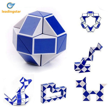 LeadingStar Snake Magic Ruler Twist Puzzle, Twisty Toy collection, Brain Teaser cube Toys for children, Color Random zk30