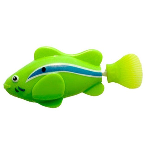 Swim Electronic Battery Powered Fish Toy Interactive Toys Robotic Pet for Kid Bathing Fishing Tank Decorating Act Like Real Fish