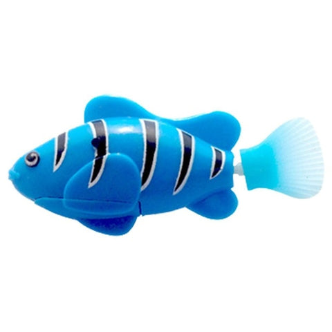 Swim Electronic Battery Powered Fish Toy Interactive Toys Robotic Pet for Kid Bathing Fishing Tank Decorating Act Like Real Fish