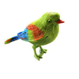 New 1pcs Plastic Sound Voice Control Activate Chirping Singing Bird Funny Toy Gift for children