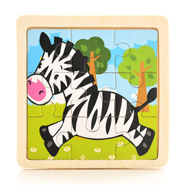 1PCS 3D Paper Jigsaw Puzzles for Children Kids Toys   Baby  Educational Puzles