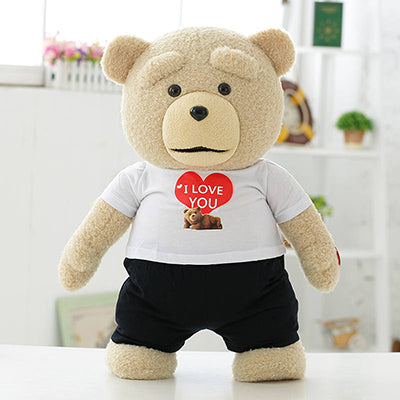 Talking Ted speaking plush toys Teddy Electronic stuffed animals  for children girls boys baby Tiara