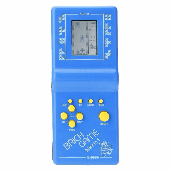 Classic Tetris Brick Game Handheld Mini Game Machine Tamagochi Toys Electronic Interactive Toys For Kids Color Random